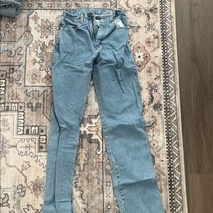 Wrangler Blue Straight Leg Jeans